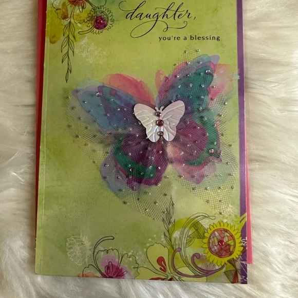 🧡10/$10 Colorful Butterfly Design Greeting Card - Picture 1 of 3